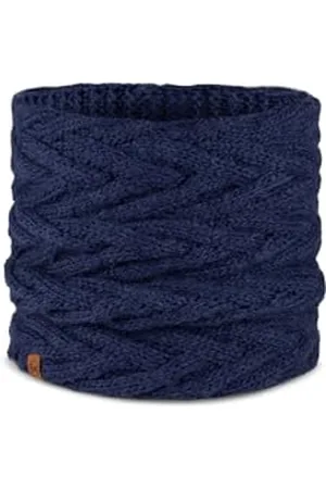 Buff Knitted & Fleece Neckwarmer Fashion Scarf, , Onesize Unisex