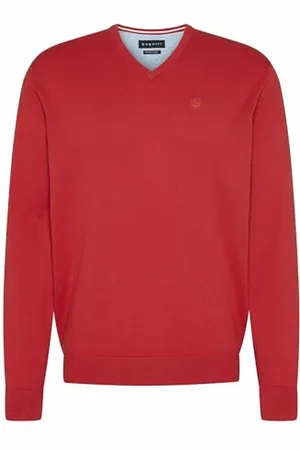 Bugatti 7300-95510 Pull à col en V, , XXL Homme
