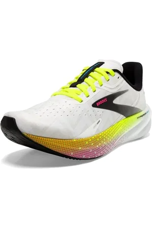 Brooks Femme Hyperion Max Sneaker, White/Black/Nightlife, 38 EU