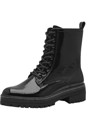 Marco Tozzi Bottines à Lacets pour Femme 2-25202-43 Botte Tendance, , 40 EU