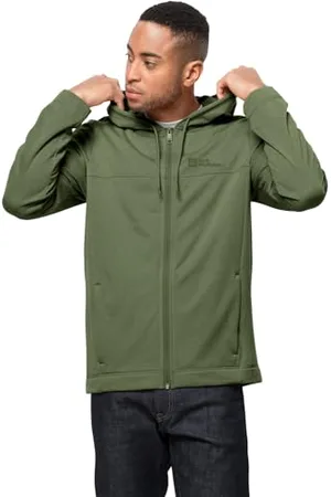 Jack Wolfskin Blouson À Capuche JKT M Veste Polaire Homme, , s