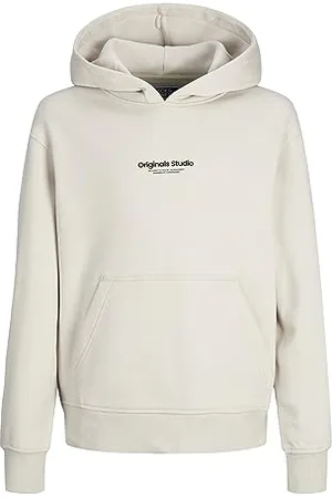 JACK & JONES Jorvesterbro Sweat À Capuche Noos Jnr Garçon Sweatshirt à capuche, , 176