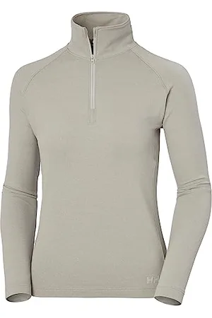 Helly Hansen Aux femmes W Verglas 1/2 Zip M Blanc et crème