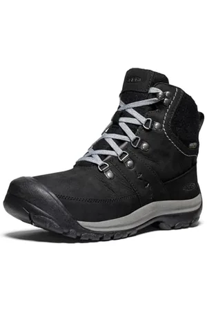 Keen Femme Kaci 3 Winter Mid Imperméable Botte de randonnée, Aimant à Carreaux Noirs, 39.5 EU
