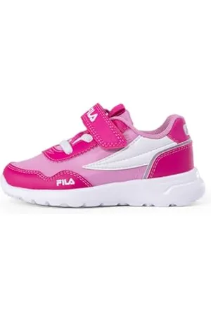 Fila Garçon Unisex Kinder Tiger Velcro TDL Basket, Very Berry-Moonlite Mauve, 22 EU