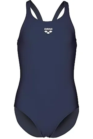 Arena Dynamo Junior R Maillot de Bain Une Pièce pour Fille, Maillot de Bain Sportif en Tissu Eco MaxFit Résistant au Chlore et au Sel avec Protection UV UPF 50+