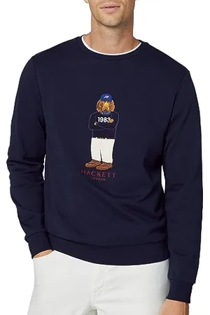 Hackett Harry Logo Crew Maillot de survêtement, , S Homme