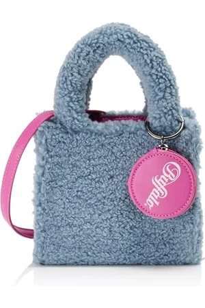 Buffalo Boxy02 Fur Soft Blue, Cross Femmes, Bleu Doux