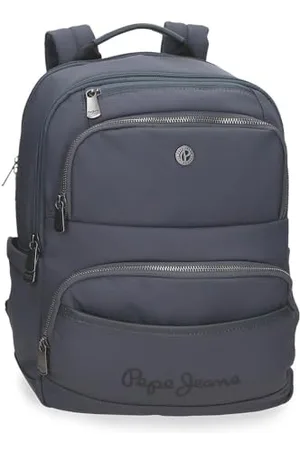 Pepe Jeans Joumma Bags Corin Sac à Dos Décontracté Sacs de Voyage Portefeuilles Porte-monnaie Vert et Rose PU Cuir Femme, , Talla única, Sac à dos PC