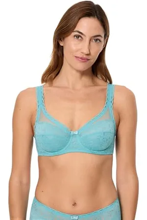 Playtex Soutien-Gorge avec Armatures Cœur Croisé Féminin Recyclé x1 Femme, Imprimé , 90C