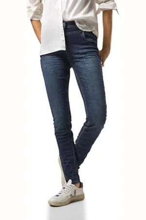 CECIL Damen B378099 Jeans Slim Fit, , 34W x 28L