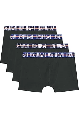 Dim Boxer Garçon Eco Coton Stretch Coloré x4, , 14 ans
