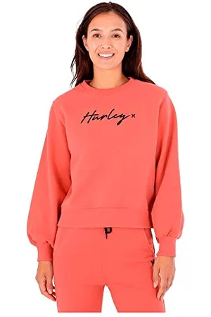 Hurley W Oceancare O&o Script Crew Sweatshirt, , XS Femme