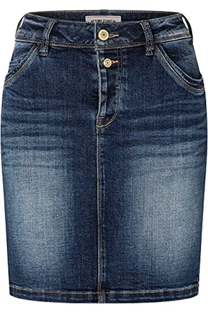 Timezone Denim Skirt Jupe, , 25 Femme