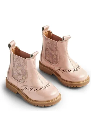WHEAT Garçon Kinder Chelsea Stiefel Champ mit Doppelten Gummi-Unisex Basket, , 31 EU