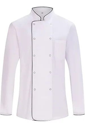 MISEMIYA Veste de Chef pour Hommes - Veste de Chef pour Hommes - Uniforme d