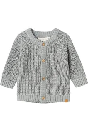 NAME IT NBNEMLEN LS Knit Card Lil Noos, Cardigan Bébé Unisexe,