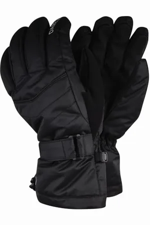 Regatta Dare 2b Gants de Ski Femme Acute Imperméables, Respirants et isolants avec Paume Texturée, Poignets Ajustables et Doublure Chaude Gloves Femme Black FR: M (Taille Fabricant: M)
