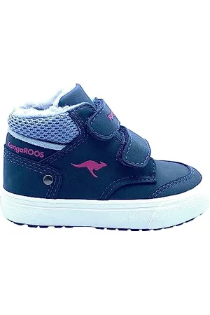 KangaROOS KAVU Primo V Sneaker, DK Navy/Fandango Pink, 25 EU