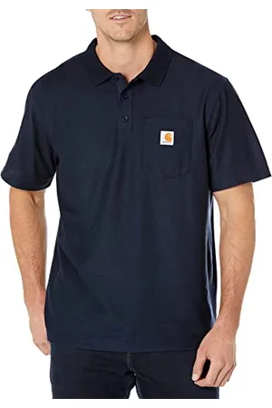 Carhartt Polo de travail avec poche pour hommes K570 - Coupe originale, S, , 1