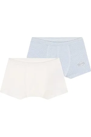 Petit Bateau A0BMJ Boxers Garçon, 5 Ans