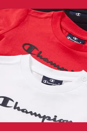 Champion Legacy American Classics Logo S/S Pack T-Shirt, , 12 Mois (Lot de 3) Bébé garçon