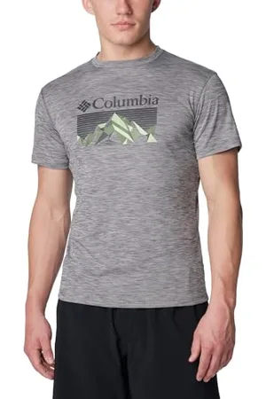 Columbia Zero Rules, Haut à Manches Courtes Graphique, Homme
