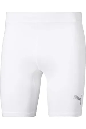 PUMA Homme Liga Baselayer Short Tight Shorts, White,M