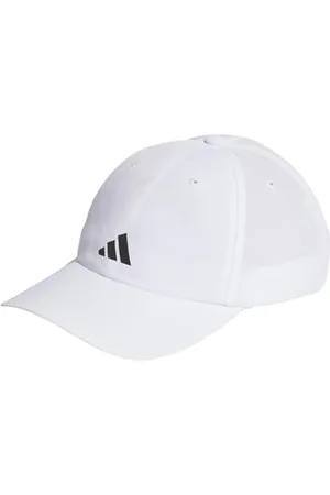 adidas Mixte Running Essentials AEROREADY Six-Panel Baseball Cap, White/Matte Silver, L