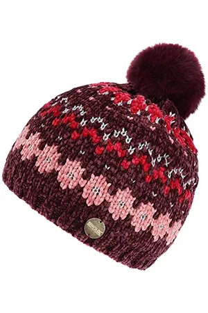 Regatta Hedy Lux LLL Mixte Bonnet avec Pompon extérieur Chaud doublé en Polaire - - 116