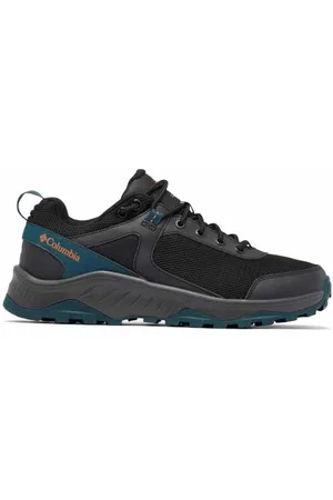 Columbia Trailstorm Ascend Waterproof, Chaussures de Trekking et de randonnée imperméables à Taille Basse, Black/Night Wave