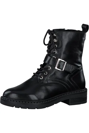 Marco Tozzi Bottines à Lacets pour Femme 2-25234-43 Botte mi-Mollet, , 36 EU