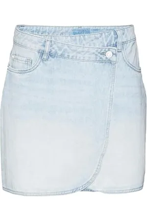 VERO MODA Vmbetty Gu3207 Jupe Courte en Denim, , XS Femme