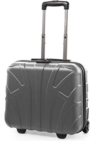 SUITLINE Trolley Pilote Cabine, Valise Rigide avec Compartiment Ordinateur Portable