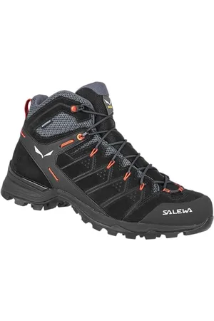 Salewa Alp Mate Mid Bottes de Randonnée Hommes, Noir, 6