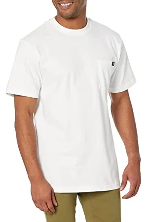 Dickies Homme, T-SHIRT DÉCONTRACTÉ MANCHES COURTES AVEC POCHE, White, XXL