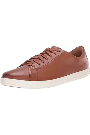 Cole Haan Homme Grand Crosscourt Baskets, Marron (Tan Leather Burnsh Tan), 43.5 EU