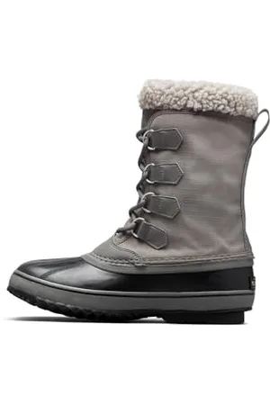 sorel Homme 1964 Pac Nylon Waterproof Bottes de Neige imperméables, Quarry/Dove, 42 EU