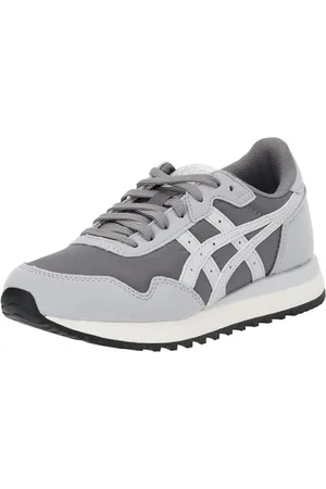 Asics Homme Tiger Runner II Sneaker, Carbon/Cloud Grey, 37.5 EU