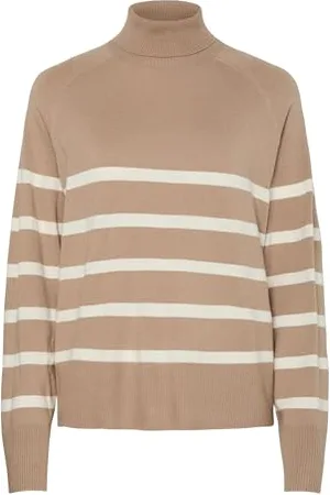 Pieces® Pcsia Ls Rollneck Knit Noos BC Pull en Tricot, , XL Femme