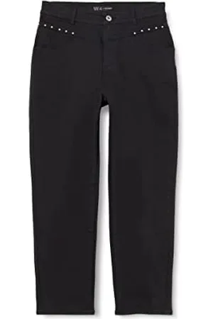 IKKS JUNIOR Pantalon Taille Haute , 24 Fille