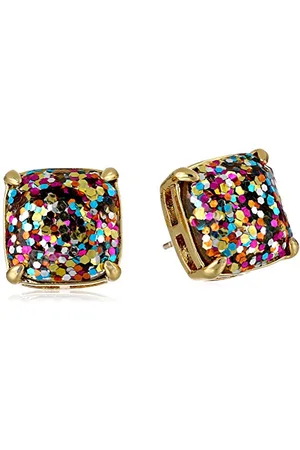 Kate Spade Small Square Studs, multi-paillettes