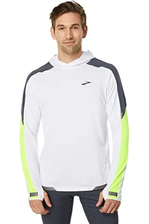 Brooks 211411134 Run Visible Thermal Hoodie Sweatshirt Homme Taille 40