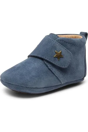 Bisgaard Baby Star, Chaussures First Walker Mixte enfant, Bleu, 23 EU