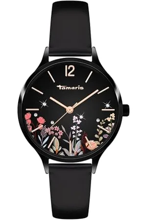 Tamaris Femmes Analogique Quartz Montre avec Bracelet en Cuir TT-0143-LQ