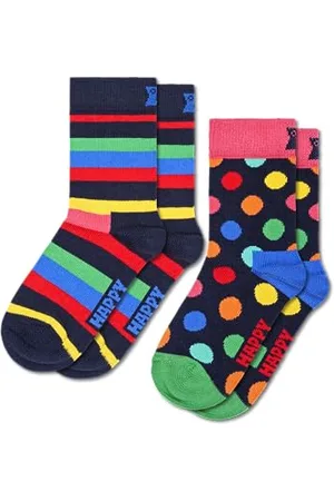 Happy Socks Garçon Stripe Calcetines, , 2-3 ans EU