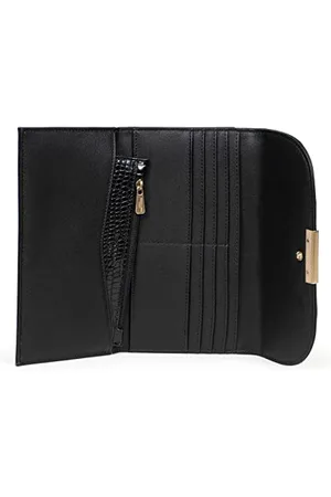 Hexagona Portefeuille Long 2 en 1 1 volet - Compatible Cartes de crédit, CNI, permis de Conduire, Passeport et Carte Grise - pour Femme - Collection Gaïa