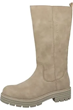 TOM TAILOR Femme 4291312 Botte Haute Jusqu