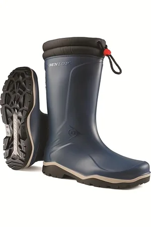 Dunlop Protective Footwear Blizzard, Bottes & bottines de Pluie mixte adulte, Bleu, 42 EU (8 UK)