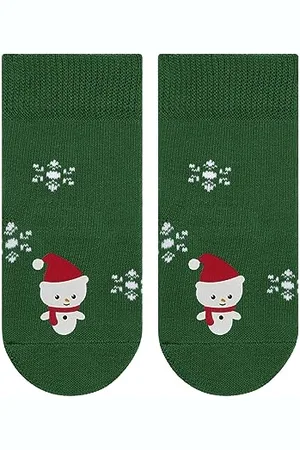 Falke Little Snowman B SO coton motif fantaisie 1 paire, Chaussettes Mixte bébé, , 62-68